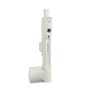 D&D MagnaLatch Series 3 Top Pull 6-Pin Lock Safety Gate Latch For Pool Gates - Keyed Alike (White) - ML3VPKAWT