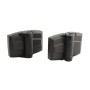 D&D TruClose Multi-Adjustable Heavy Duty S3 Gate Hinges for Wood and Composite Gates (Black) - TCHDMA2S3BT